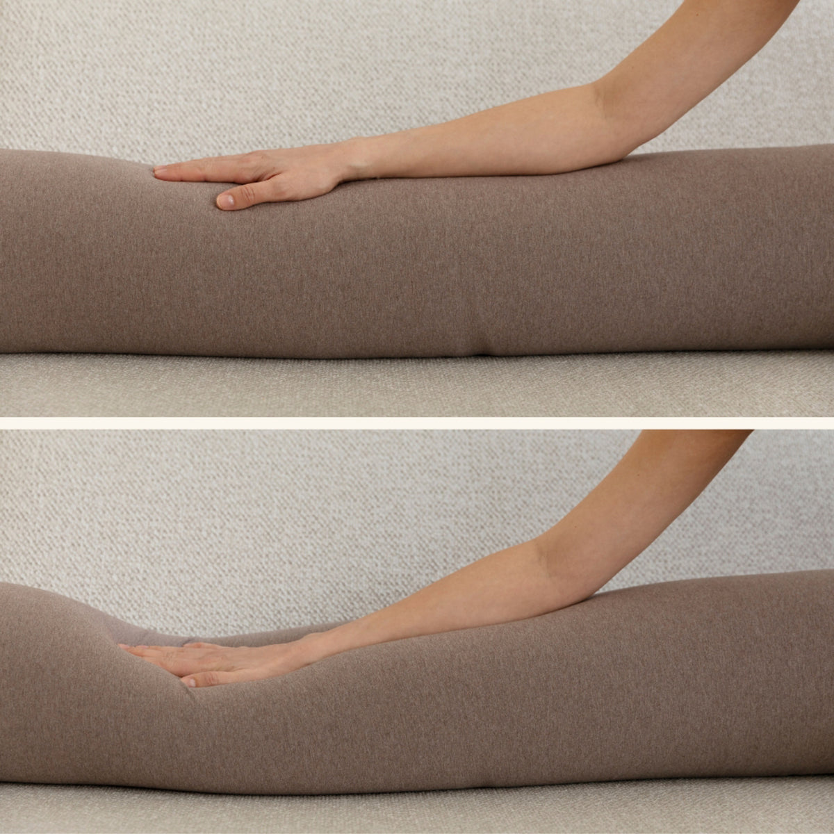 bbhugme Hazel Brown Pregnancy Pillow