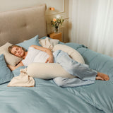 bbhugme Soft White Pregnancy Pillow