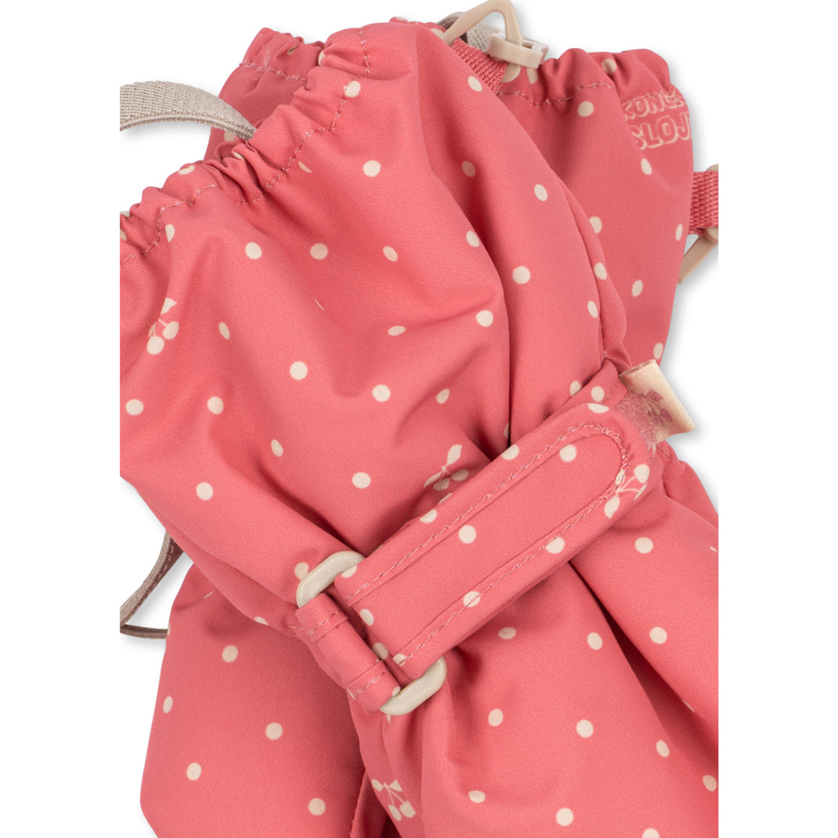 Konges Sløjd Cherry Berry Dot Nohr Snow Mittens Print