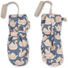 Konges Sløjd Swan Small Nohr Snow Mittens Print
