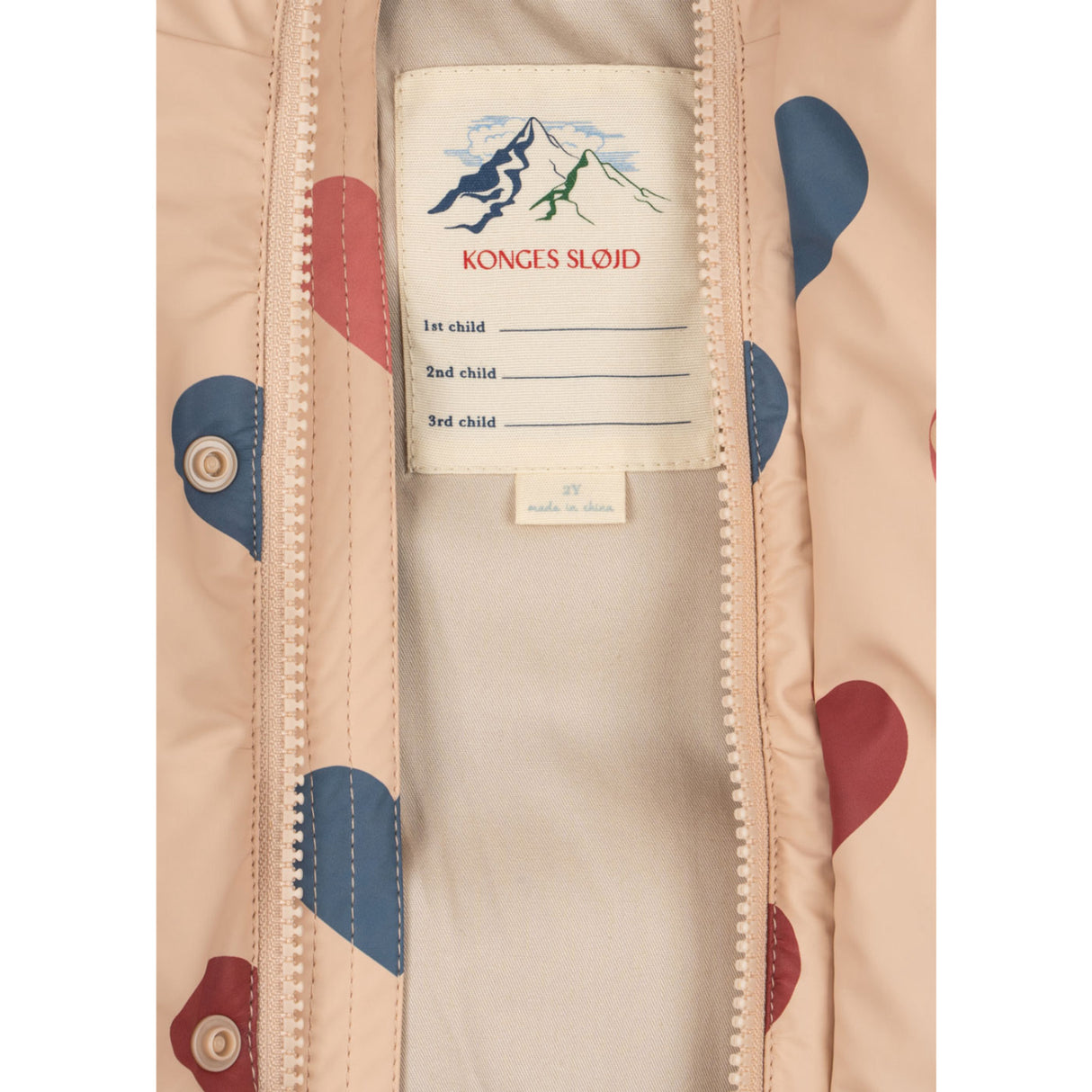 Konges Sløjd Bon Coeur Coloré Ace Rain Jacket