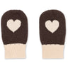 Konges Sløjd Chocolate Brown Collette Mittens