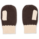 Konges Sløjd Chocolate Brown Collette Mittens