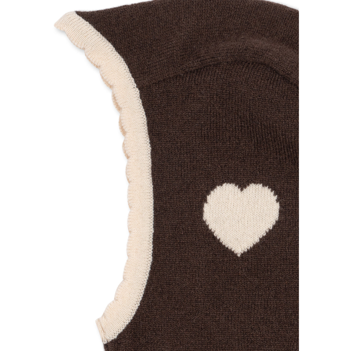 Konges Sløjd Chocolate Brown Collette Balaclava