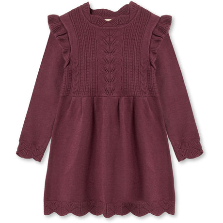 Fliink Burgendy Alilly Dress