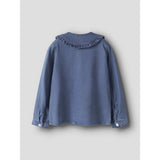 Name It Medium Blue Denim Nmfluna Ls Dnm Shirt 4468-Yb