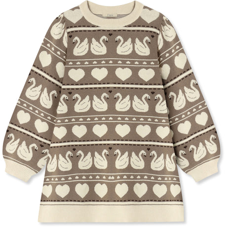 Fliink Sandshell Multi Lovely Multi Ls Dress