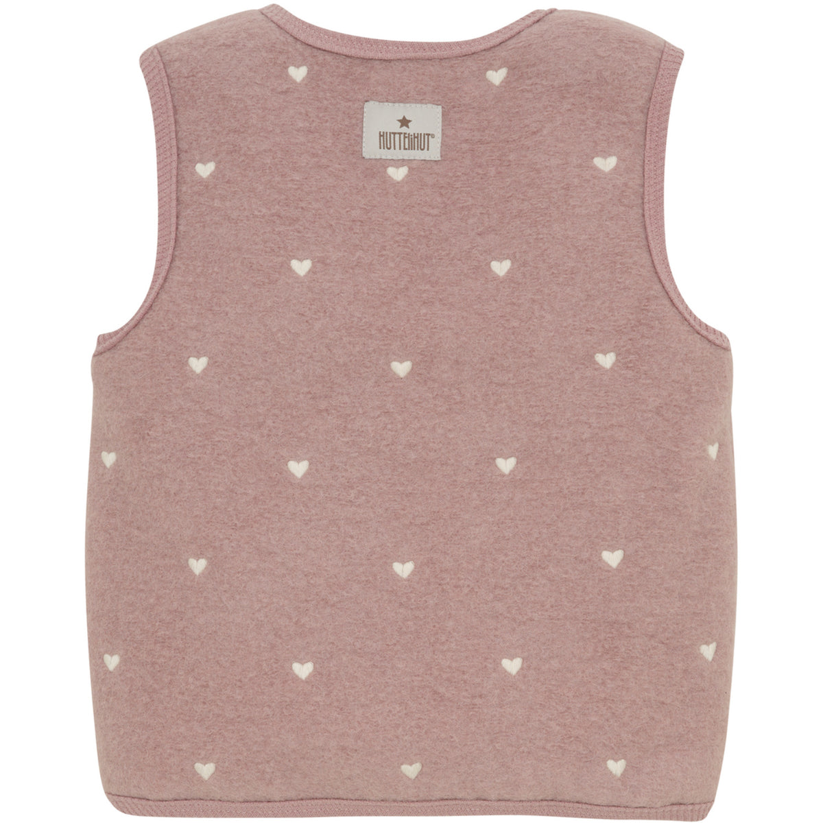 Huttelihut Deauville Mauve Vest Wool Emb. W. Lining