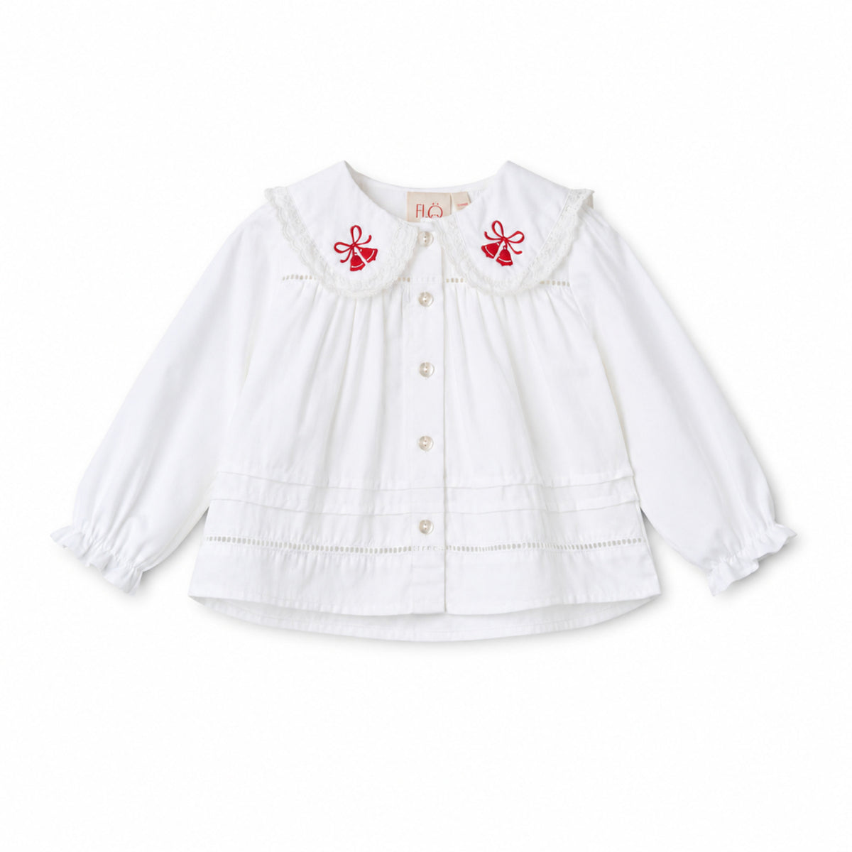 Flöss White Adele Blouse