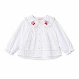 Flöss White Adele Blouse