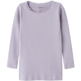 Name It Lavender Gray Nmfkab Ls Top Noos