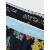 Name It Black Asgar Pokemon Boxer Shorts 2-Pack Noos