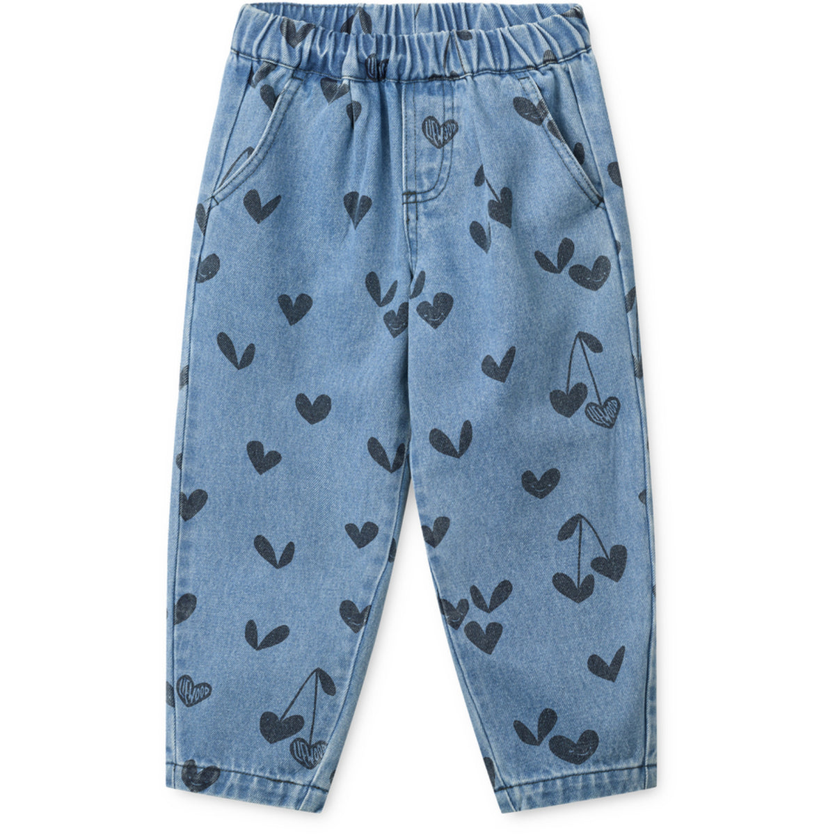 LIEWOOD Sweethearts / Denim Borris Printed Denim Pants W Pocket