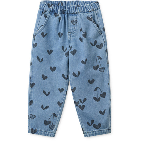 LIEWOOD Sweethearts / Denim Borris Printed Denim Pants W Pocket