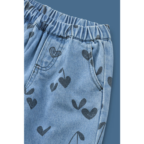 LIEWOOD Sweethearts / Denim Borris Printed Denim Pants W Pocket