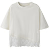 Name It Cloud Dancer Nkfroella Ss Nreg Top