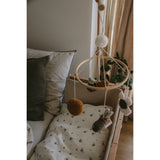Vanilla COPENHAGEN Bed Bumper Side By Side Oyster Grey