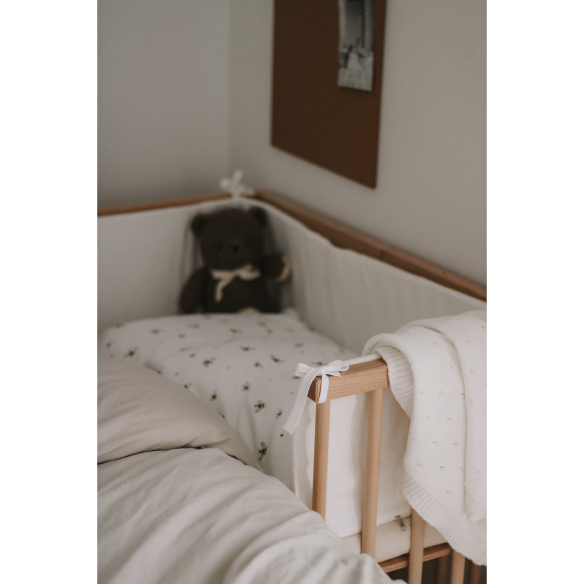 Vanilla COPENHAGEN Milk Bed Bumper Side By Side