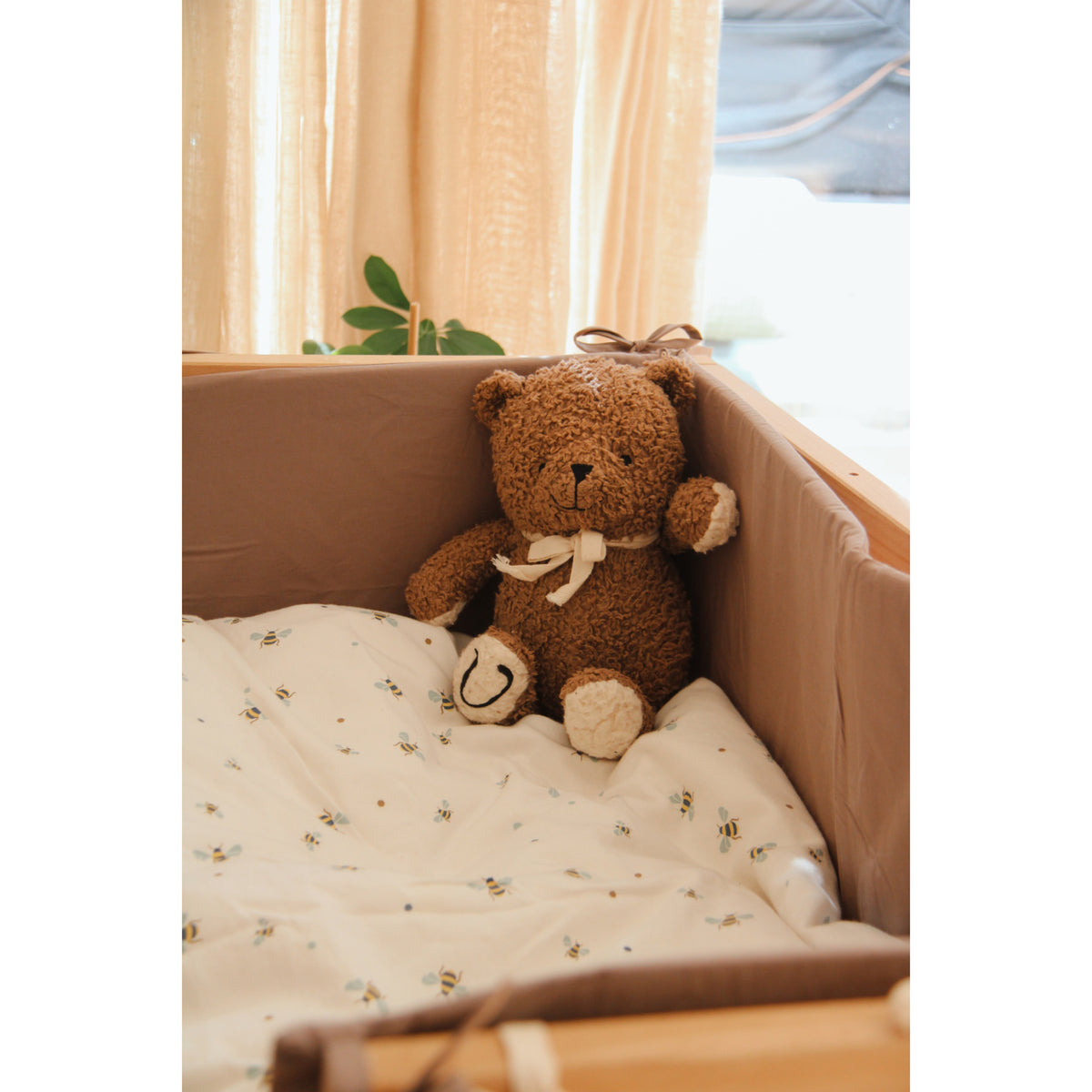 Vanilla COPENHAGEN Wood Bed Bumper Side By Side