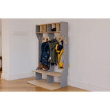 Duck Woodworks Grey Wardrobe Outerwear Double
