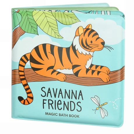 A Little Lovely Company Bathbook Magical Savanna Friends