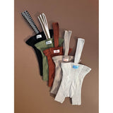 Silly Silas Cinnamon Shorty Tights With Braces