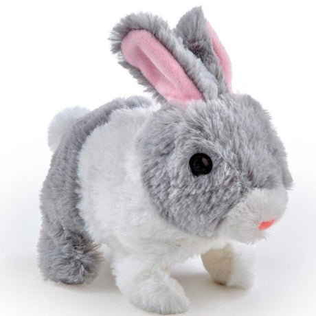 Happy Pets Teeny Weeny Plush Bunny Grey