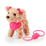 Happy Pets Plush Puppy on a Leash - Terrier