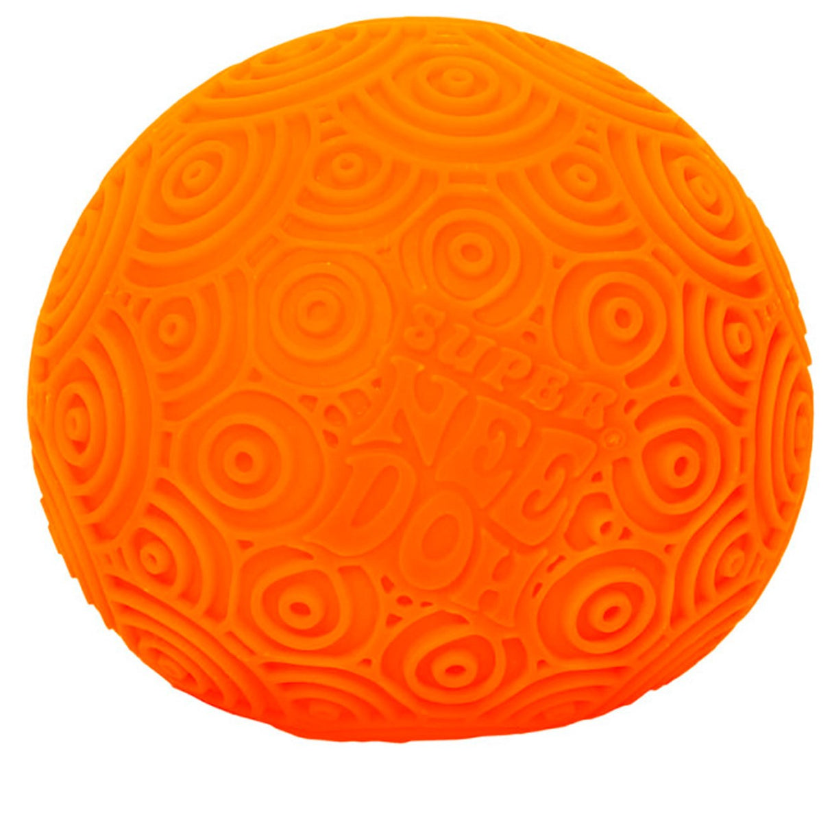 NeeDoh Super Ripples Orange Swirled