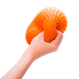 NeeDoh Super Ripples Orange Fluted 2