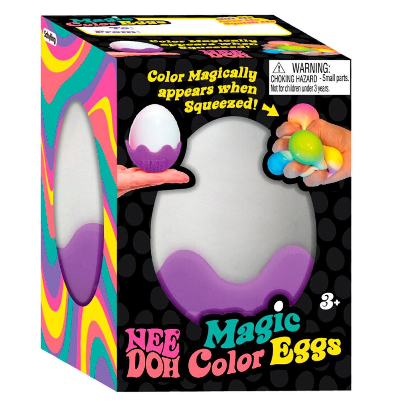 NeeDoh Magic Color Egg Purple