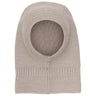 Huttelihut Camel Melange Balaclava Wool Knit Windstop