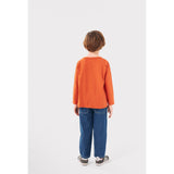 Bobo Choses Orange Faraway Castle LS T-Shirt