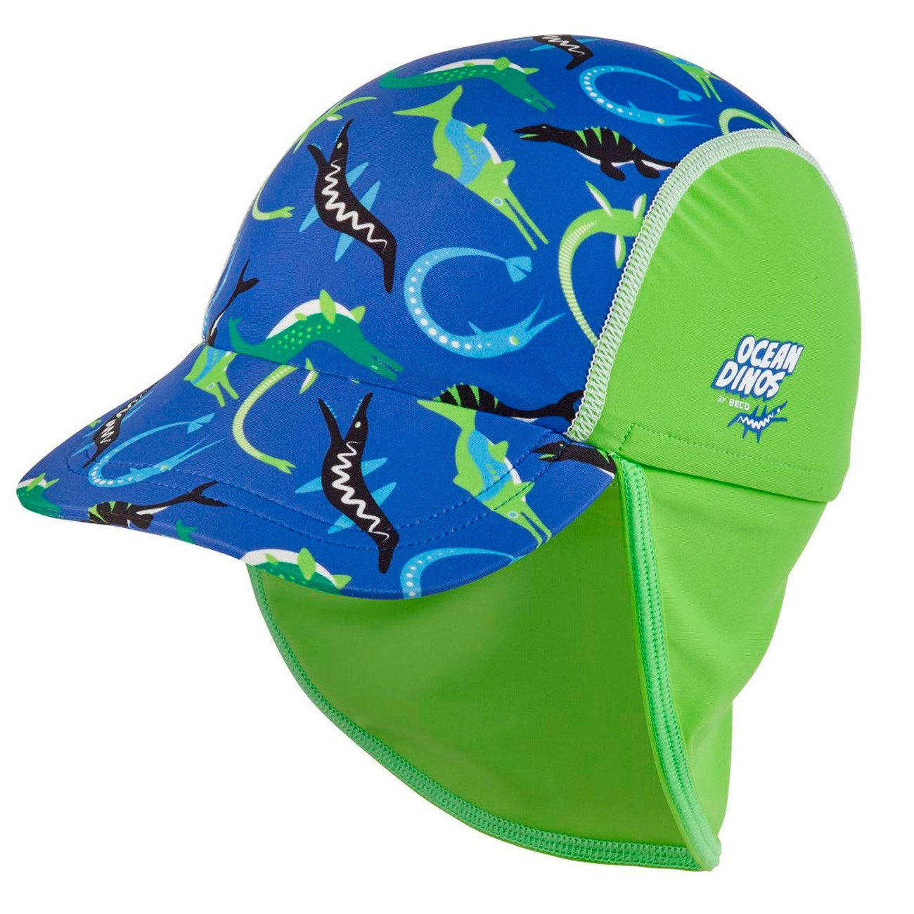 BECO Blue Sun Hat Ocean Dinos
