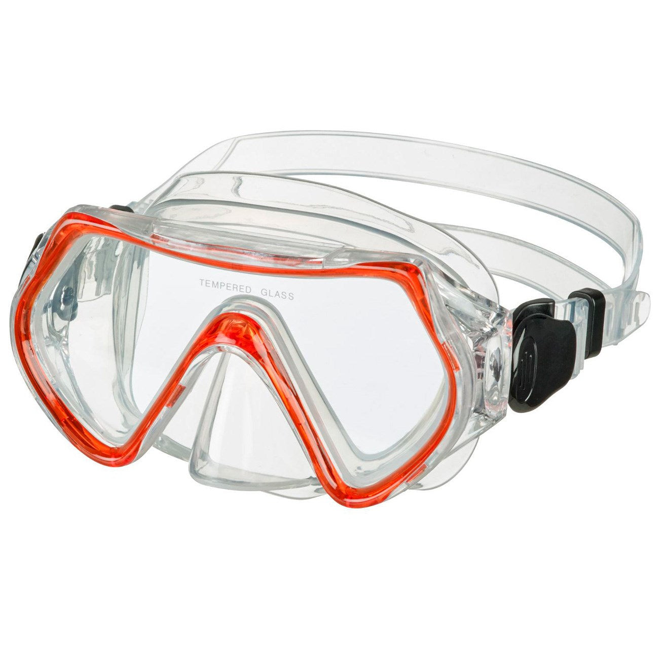 BECO Red Diving Mask ANCONA 4+