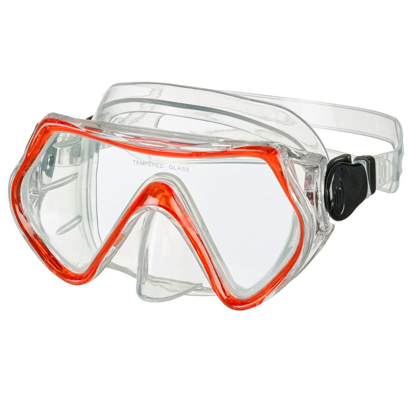 BECO Red Diving Mask LIVORNO 8+
