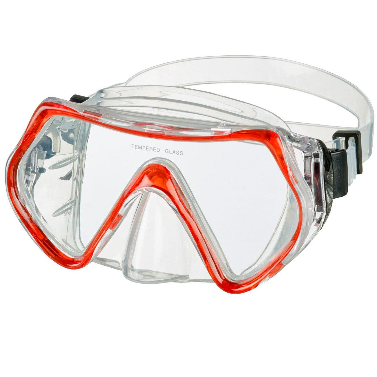 BECO Red Diving Mask BIBIONE 12+