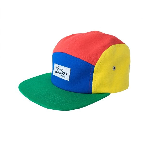 Lil' Boo Block 5-Panel Colour Pop Cap Green/Red/Yellow/Blue