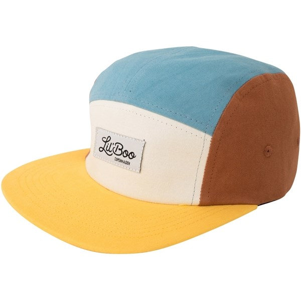 Lil' Boo Block 5-Panel Cap Teal/Brown/Orange