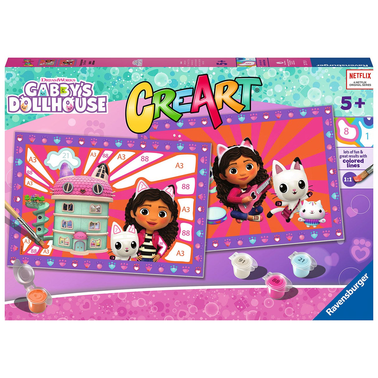 Ravensburger CreArt Gabby's Dollhouse