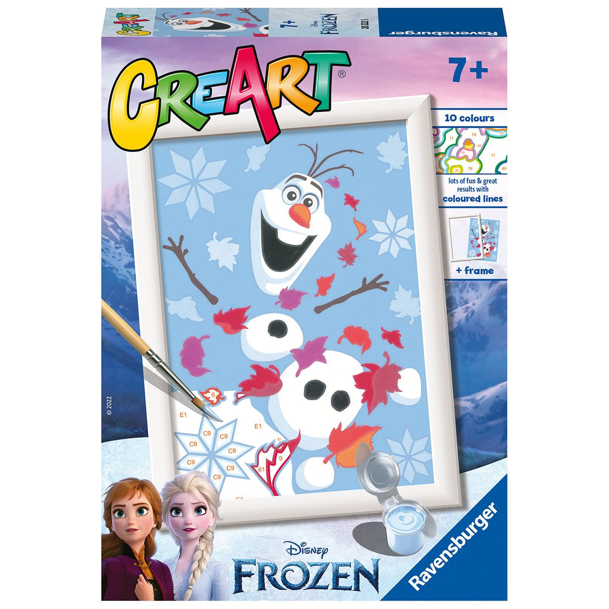 Ravensburger CreArt Cheerful Olaf