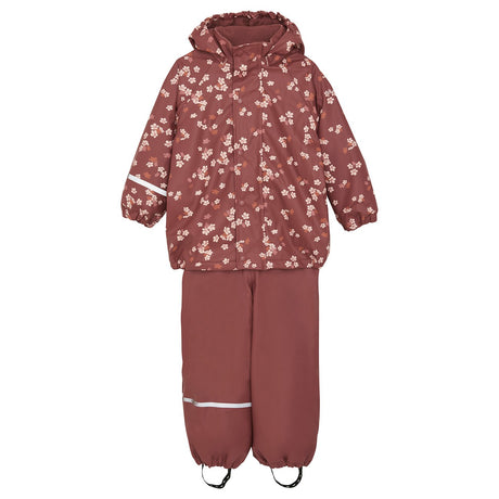 CeLaVi Apple Butter Rain Set - Aop, w. Fleece lining