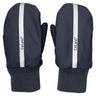 CeLaVi Navy Pu Mittens w. Fleece lining