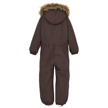 Color Kids Raisin Snowsuit w. Fake Fur