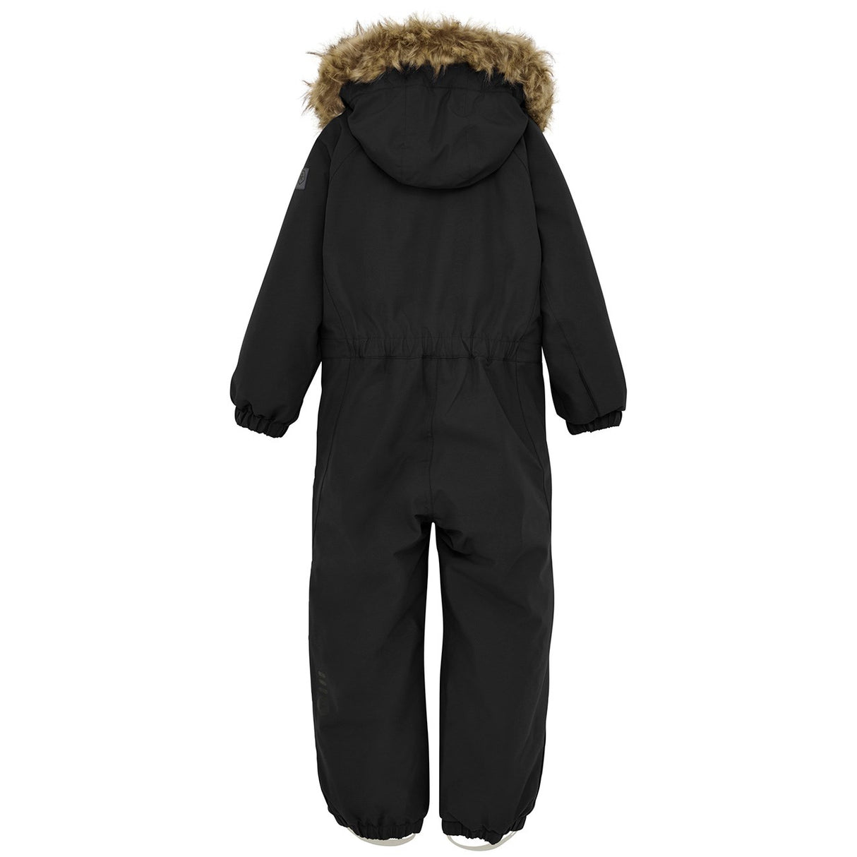 Color Kids Black Snowsuit w. Fake Fur 2