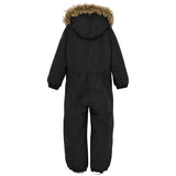 Color Kids Black Snowsuit w. Fake Fur 2