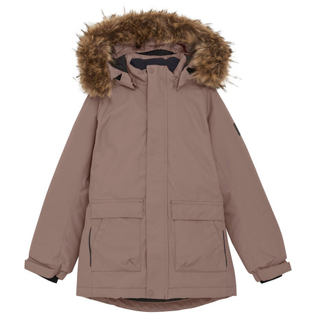 Color Kids Antler Parka w. Fake Fur