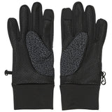 Color Kids Black Gloves Smart Touch Reflective