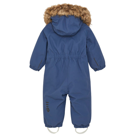 Color Kids Vintage Indigo Snowsuit w. Fake Fur