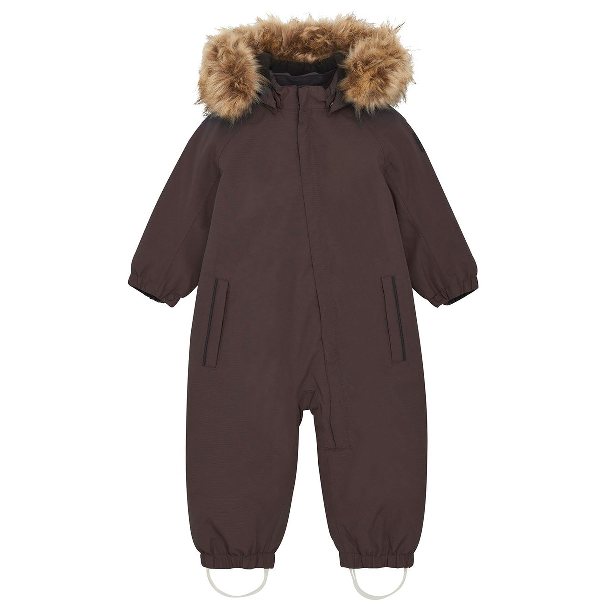 Color Kids Raisin Snowsuit w. Fake Fur